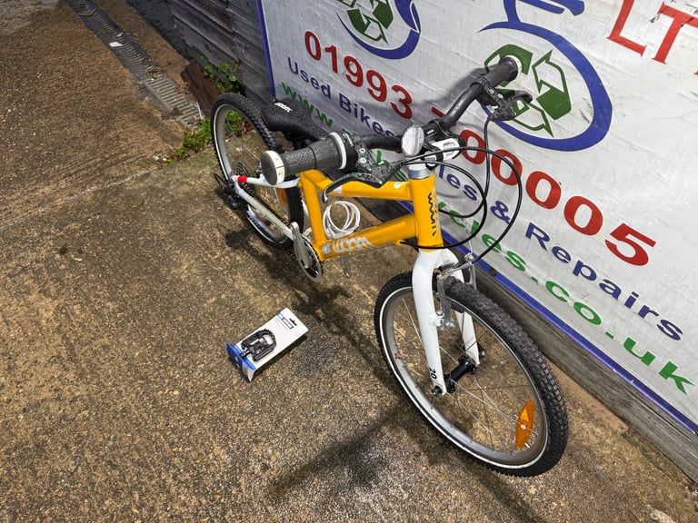 WOOM 4 20” Wheel Kids Bike. Yellow No1. Very light weight!! Only 6.6Kg!