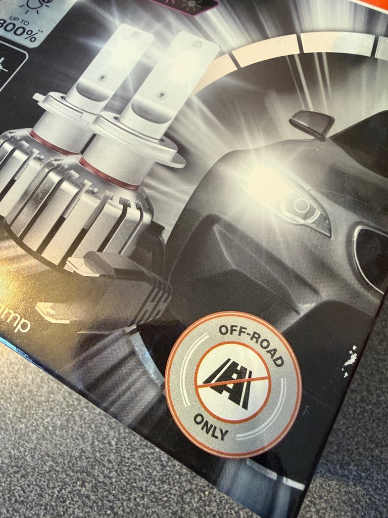 OSRAM x2 LEDriving HL Bright H7 up to +300%, 6000K, Brand NEW, Sealed