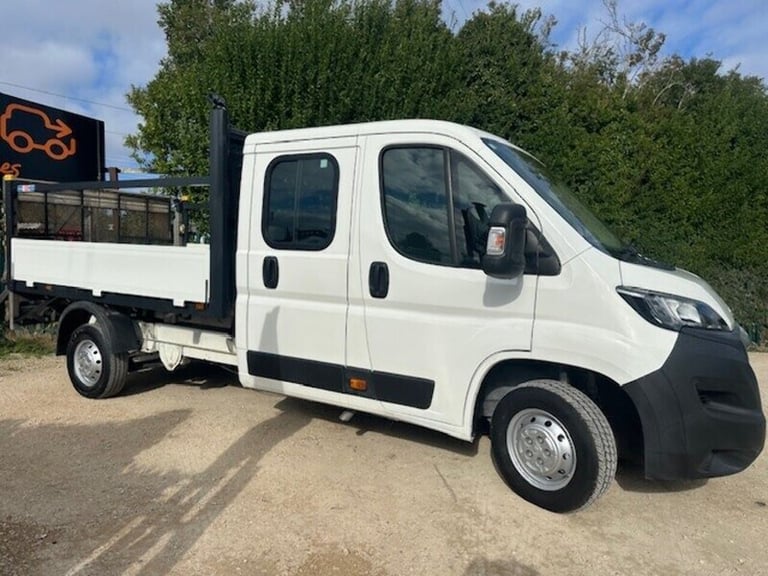 2020 Peugeot Boxer 335 2.2BlueHDi D/Cab 7 Seat LWB Dropside 165PS AC Dropside Diesel Manual