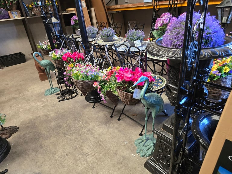 4ft tall artificial blossom trees