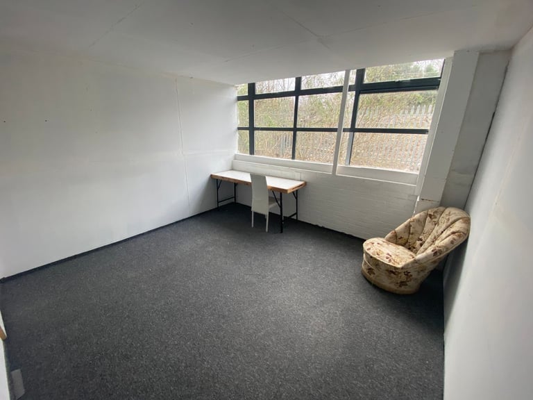Warehouse Band rehearsal studio work shop drum studio storage space