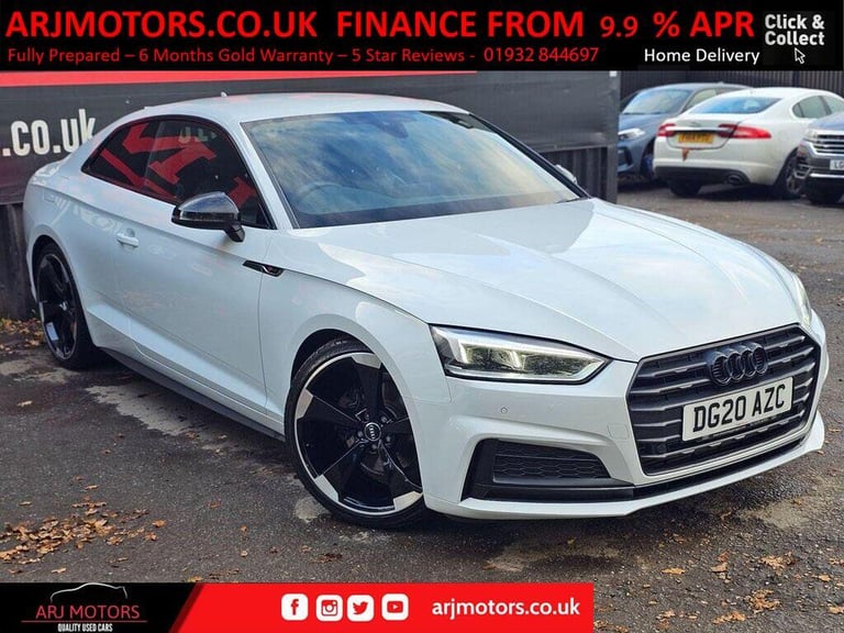 2020 Audi A5 2.0 TFSI 35 Black Edition S Tronic Euro 6 (s/s) 2dr COUPE Petrol Automatic