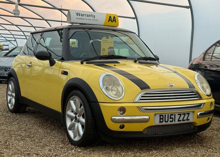 2002 MINI Hatch 1.6 Cooper CVT Euro 3 3dr HATCHBACK Petrol Automatic