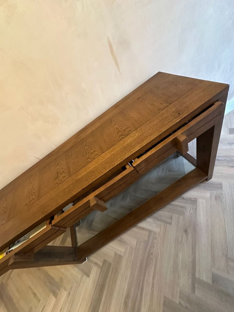 Console Table and Mirror