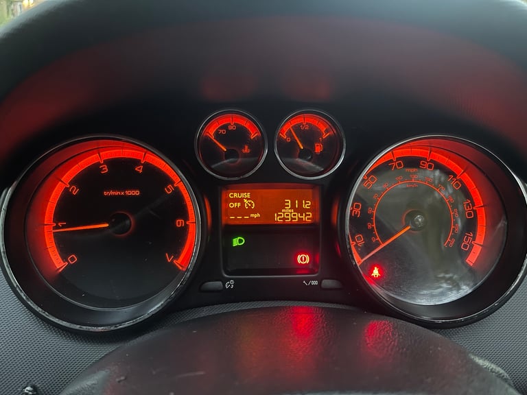 Peugeot, 308, Hatchback, 2010, Manual, 1598 (cc), 5 doors