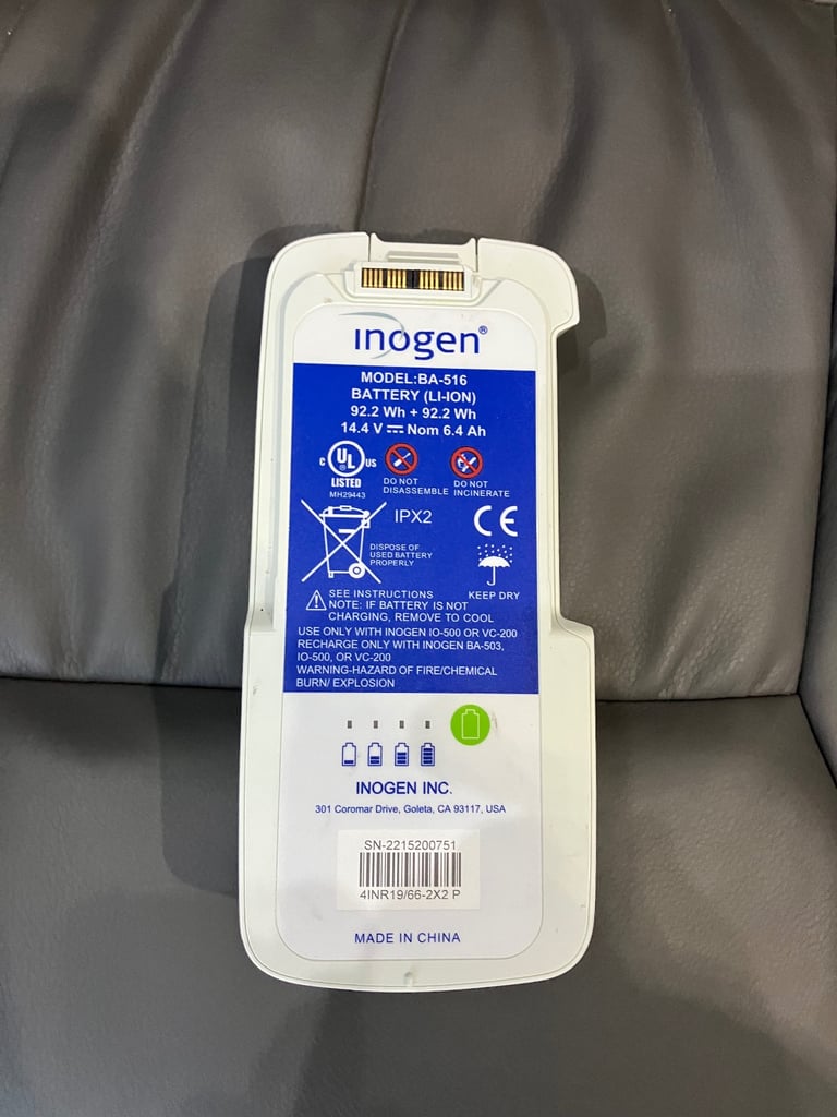 image for Inogen Ba516 Battery