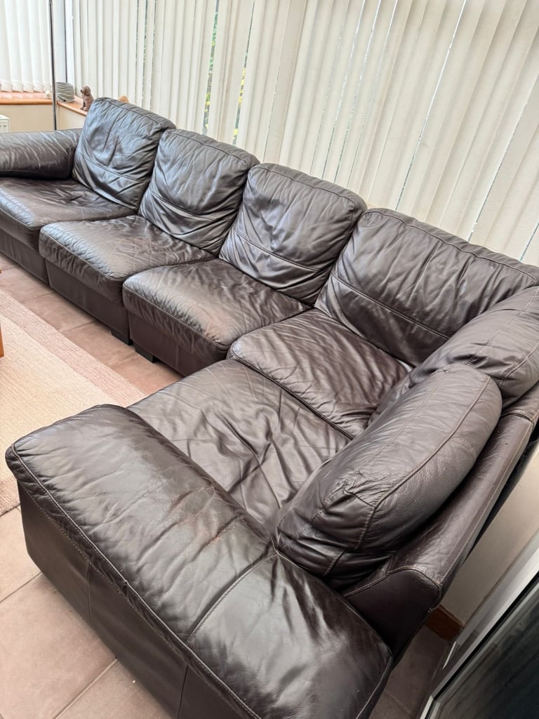 image for Leather sofa