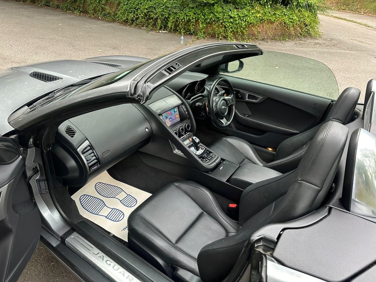 2013 Jaguar F-Type 3.0 Supercharged V6 S 2dr Auto CONVERTIBLE PETROL Automatic