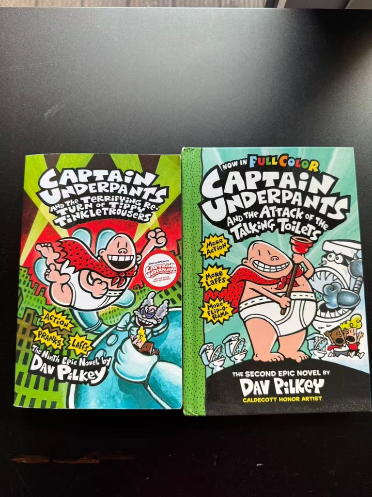 Captain Underpants – 2 Books