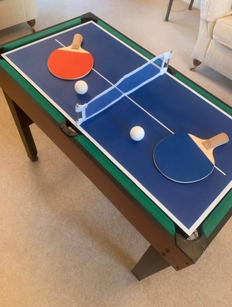 Combined Table Tennis/Pool/Air Hockey/Table Tennis Table