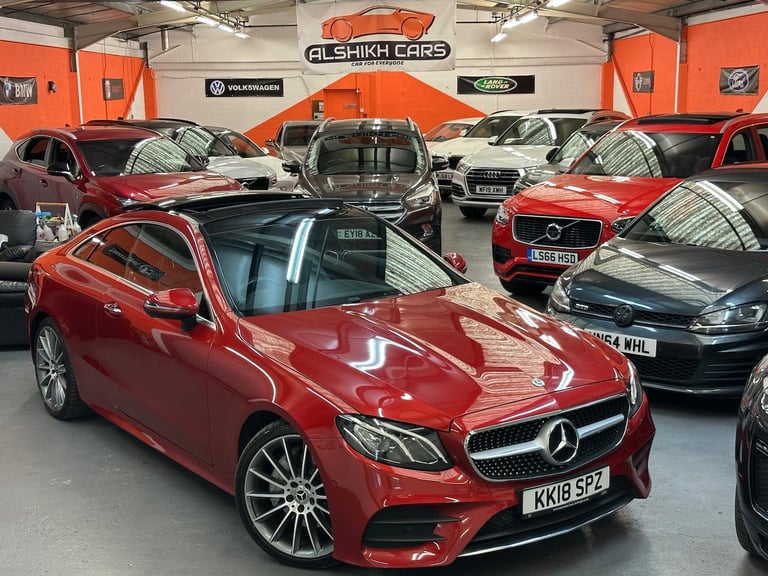 2018 Mercedes-Benz E-Class 2.0 E220d AMG Line (Premium) G-Tronic+ Euro 6 (s/s) 2dr COUPE Diesel A...