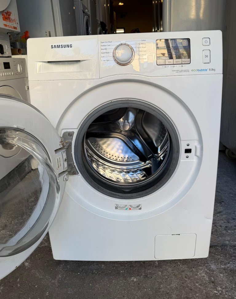 Samsung EcoBubble 8kg Washing Machine With Free Delivery N Warranty 