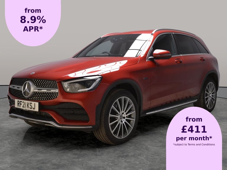 2021 Mercedes-Benz GLC 2.0 GLC300de 13.5kWh AMG Line (Premium) SUV 5dr Diesel Plug-in Hybrid G-Tr...