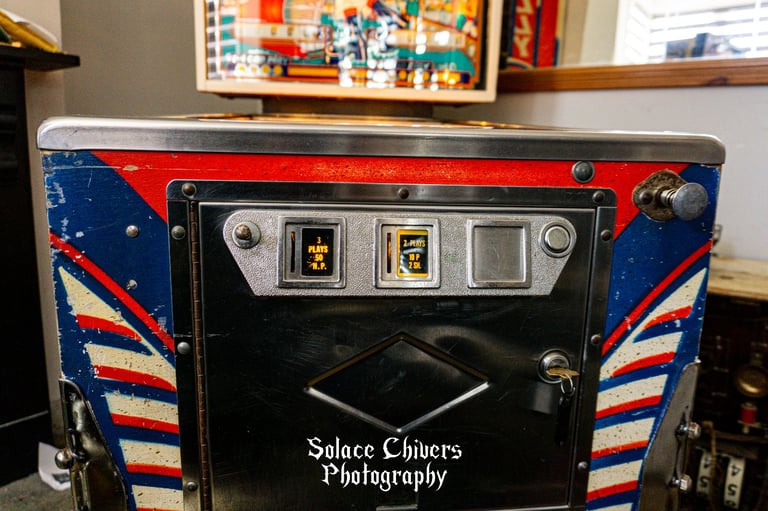 Elton John Arcade pinball machine Captain Fantastic KEN RUSSELL signed  