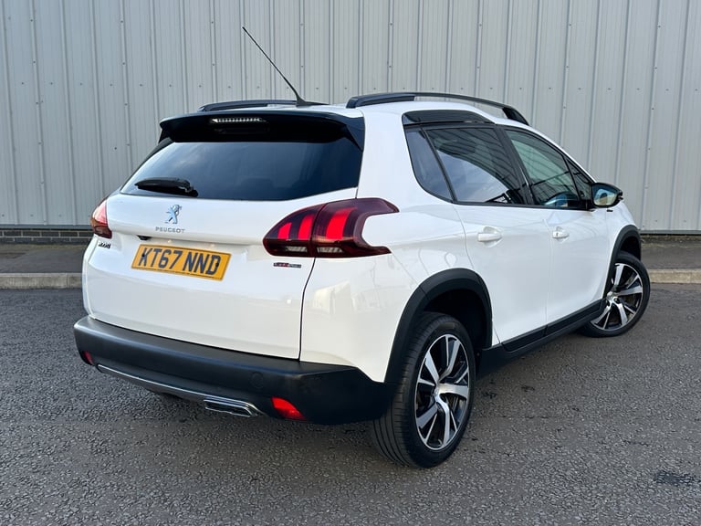 2018 67 PEUGEOT 2008 1.6 HDI GT LINE TURBO DIESEL * SATNAV * PAN ROOF * WHITE