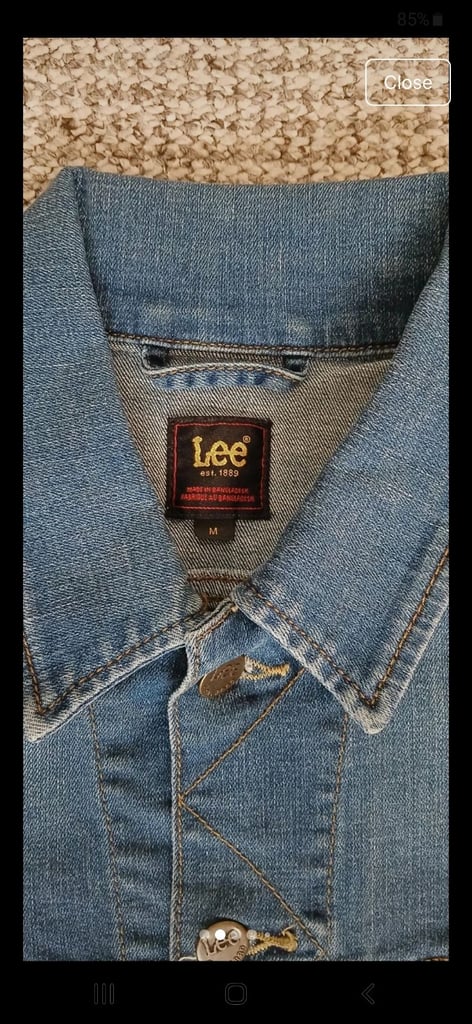 Lee Slim Ryder denim jacket 