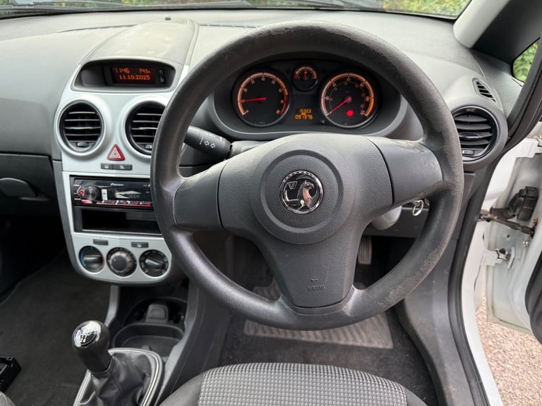 Vauxhall, CORSA, Hatchback, 2012, Manual, 998 (cc), 3 doors