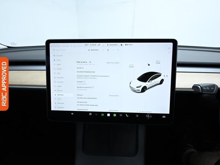 2021 Tesla Model 3 Standard Range Plus Saloon 4dr Electric Auto RWD (241 bhp) Saloon ELECTRIC Aut...