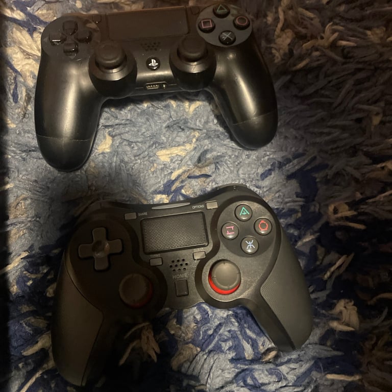 PS4 1TB model with controllers and The last of us bundle