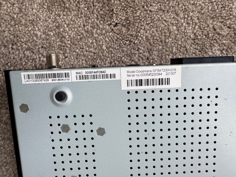 Goodmans GFSAT200HD Satellite TV Receiver & Remote