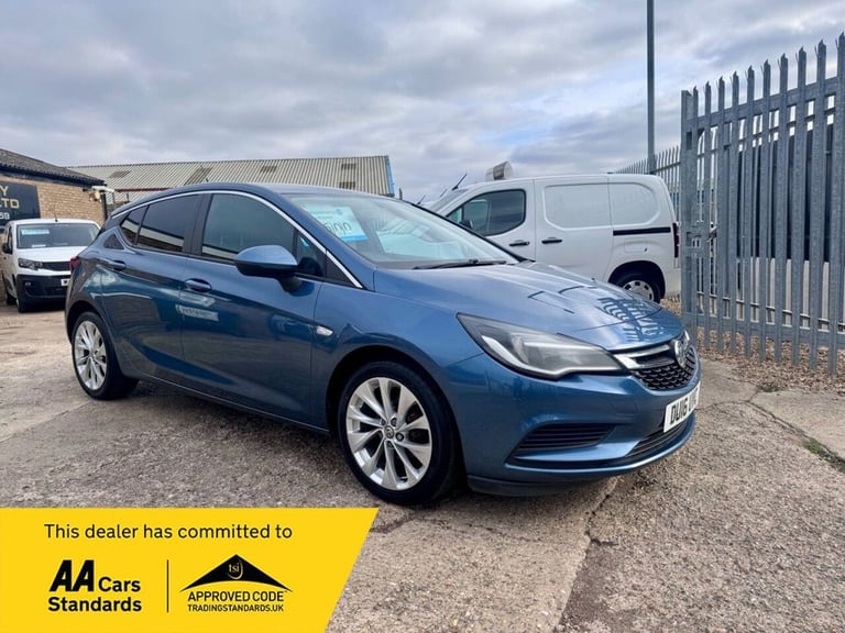 image for 2016 Vauxhall Astra 1.6 CDTi ecoFLEX Design Hatchback 5dr Diesel Manual Euro 6 (s/s) (110 ps) Hat...