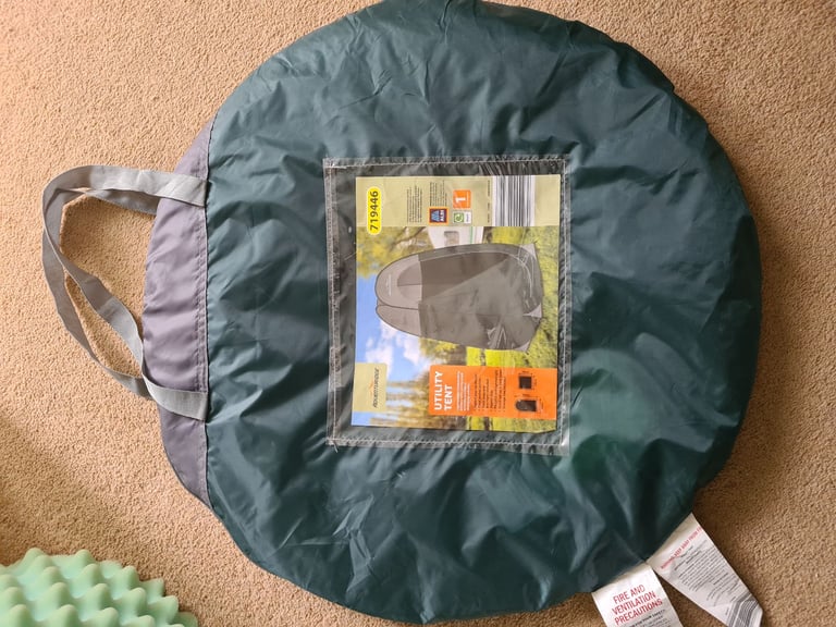 Camping toilet/ utility tent