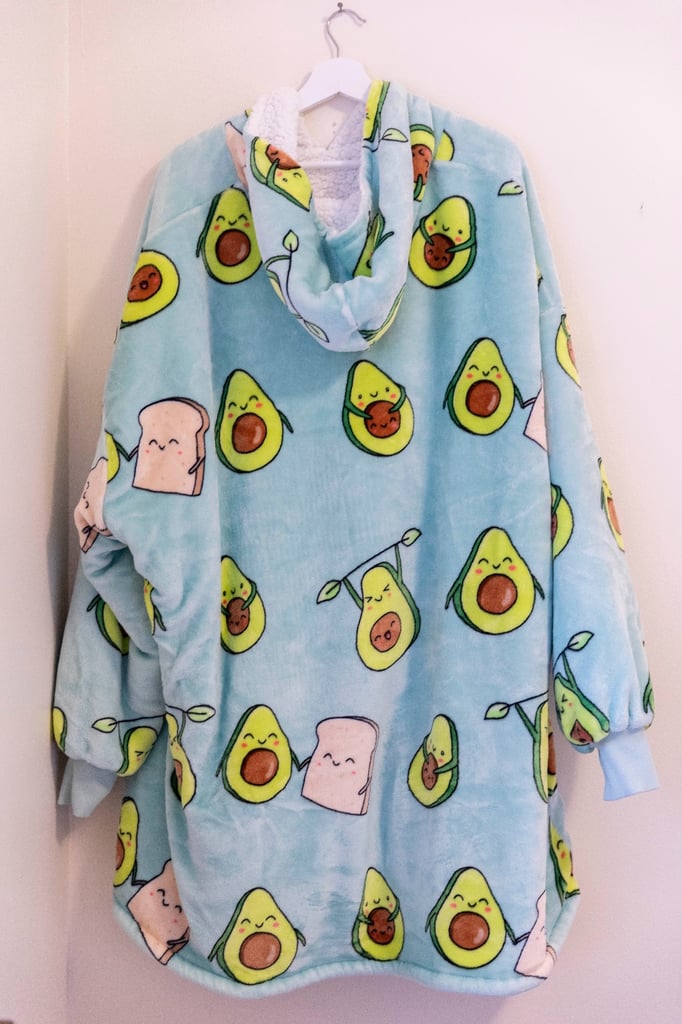 The Oodie - Hooded blanket Avocado and toast. ONE SIZE