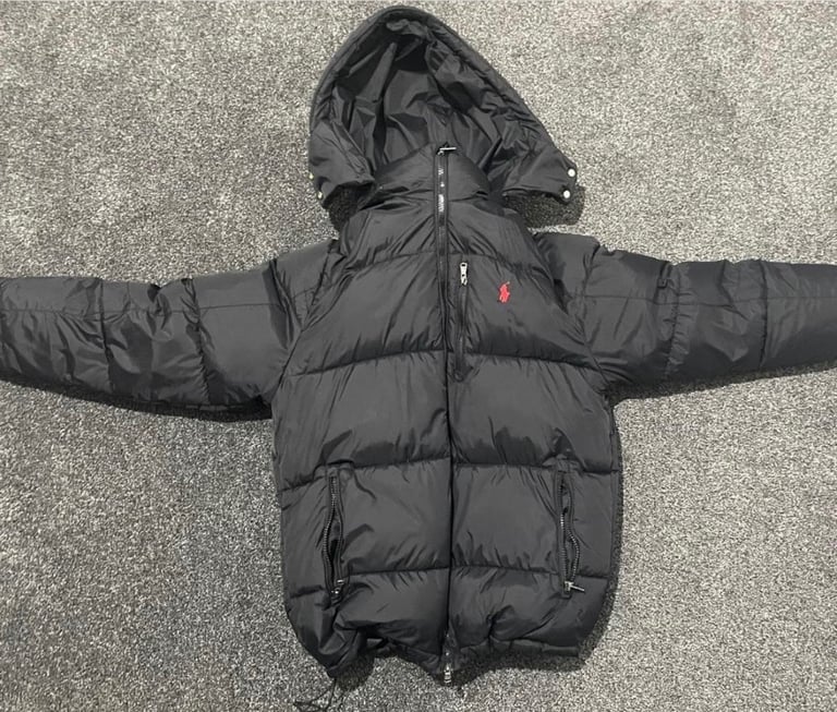 image for Men’s Small - Black Ralph Lauren Puffer Coat