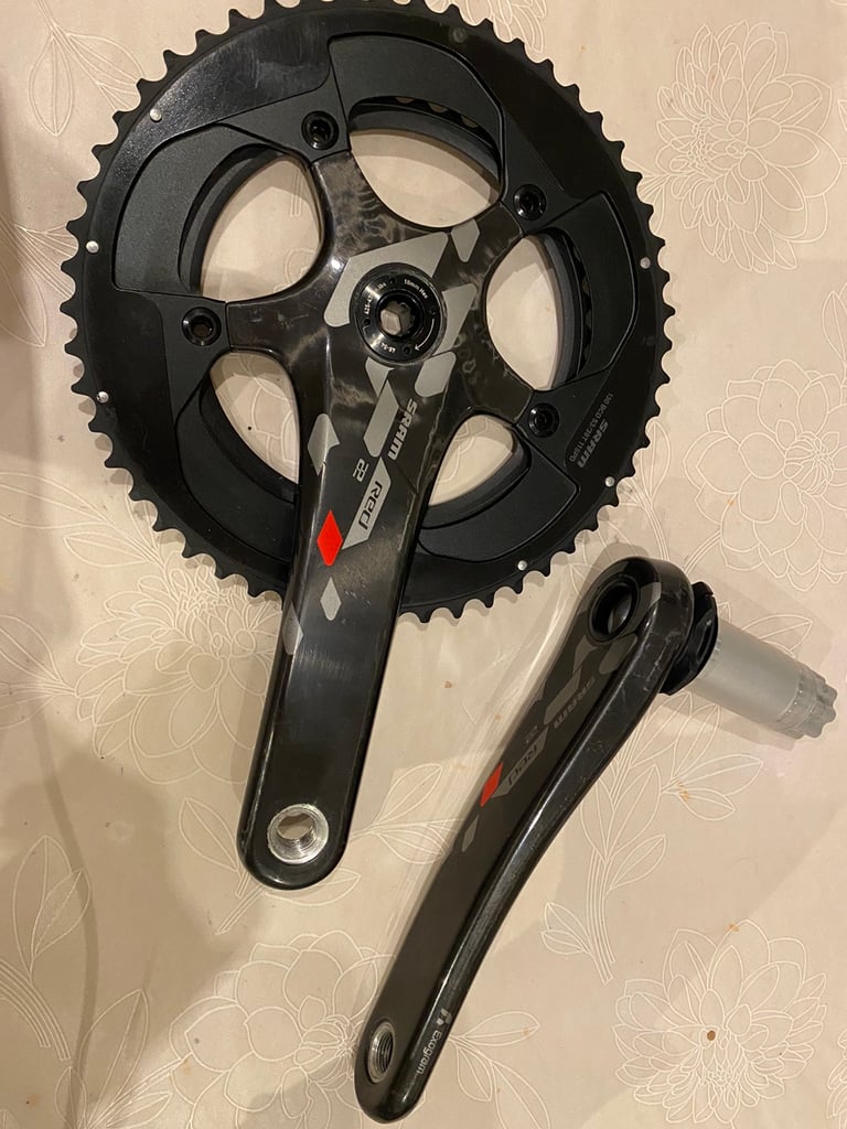 BIKE CLUB-SRAM Red 22 carbon Crank set