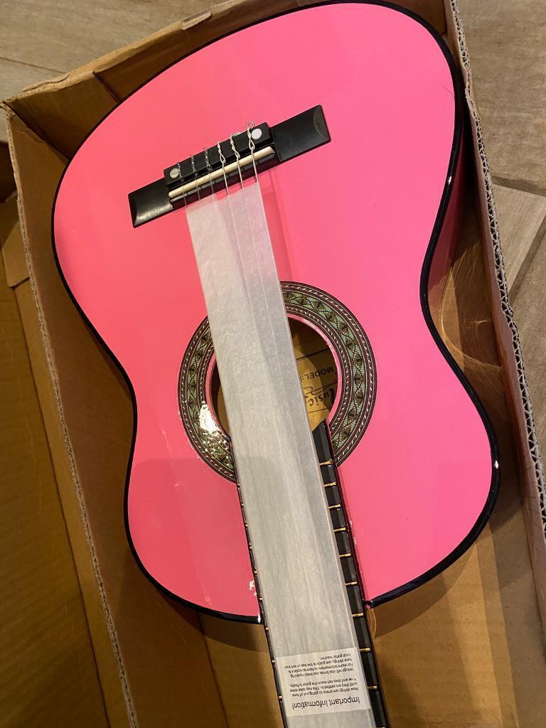 Music Alley MA-51 Junior Classical Guitar Pink