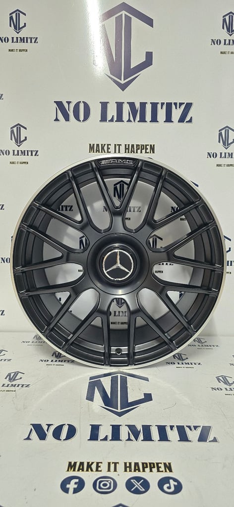 PREMIUM DIVISION BRAND NEW MERCEDES 19" E63 C63 C63S S63 STYLE ALLOY WHEELS 5x112 STAGGERED BLACK