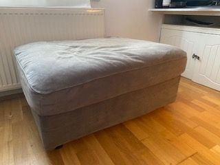 image for Ikea gronlid footstool/ottoman with storage