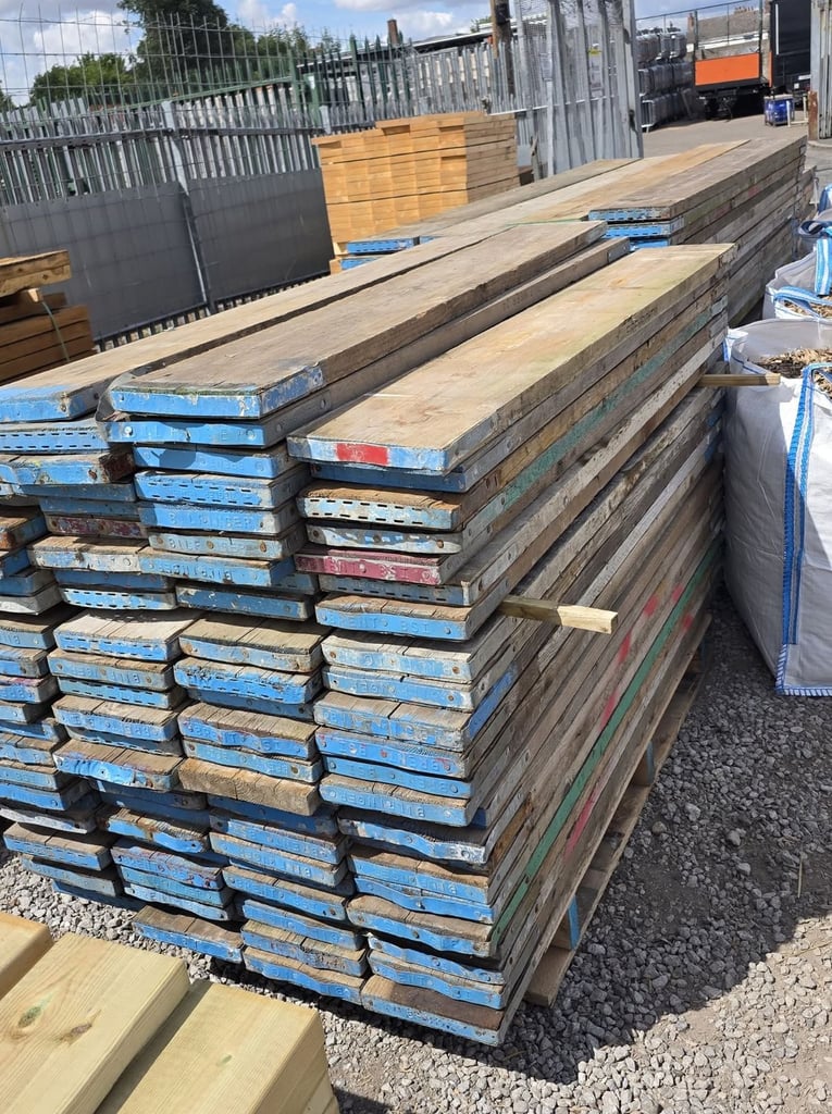 ❤️BANDED RECLAIMED TIMBER SCAFFOLDING BOARDS 