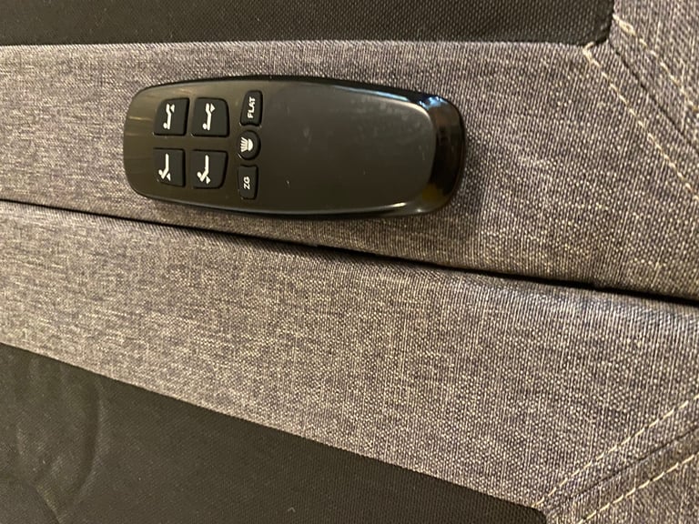 Adjustable double bed frame sleep motion