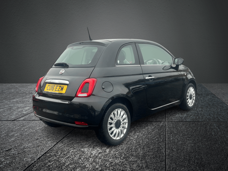 2016 Fiat 500 0.9 TwinAir 105 Lounge 3dr HATCHBACK Petrol Manual
