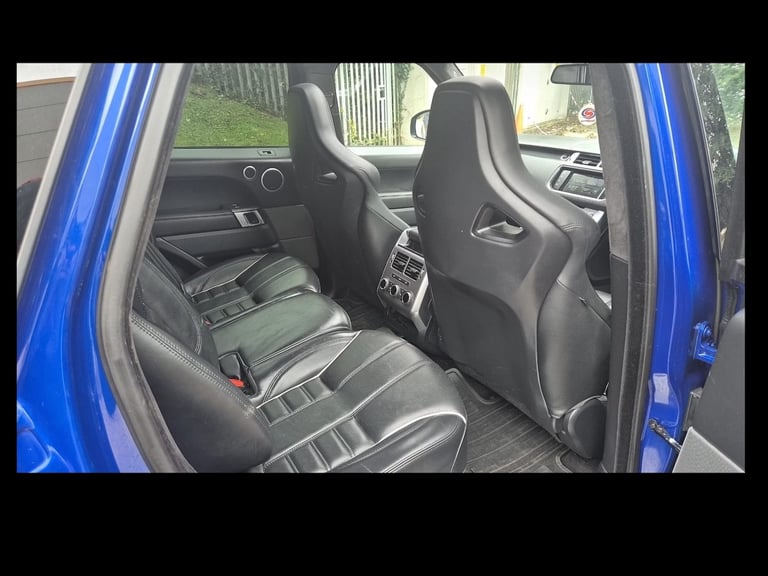 2016 LAND ROVER RANGE ROVER SPORT SVR V8 AUTO SUV BLUE PETROL