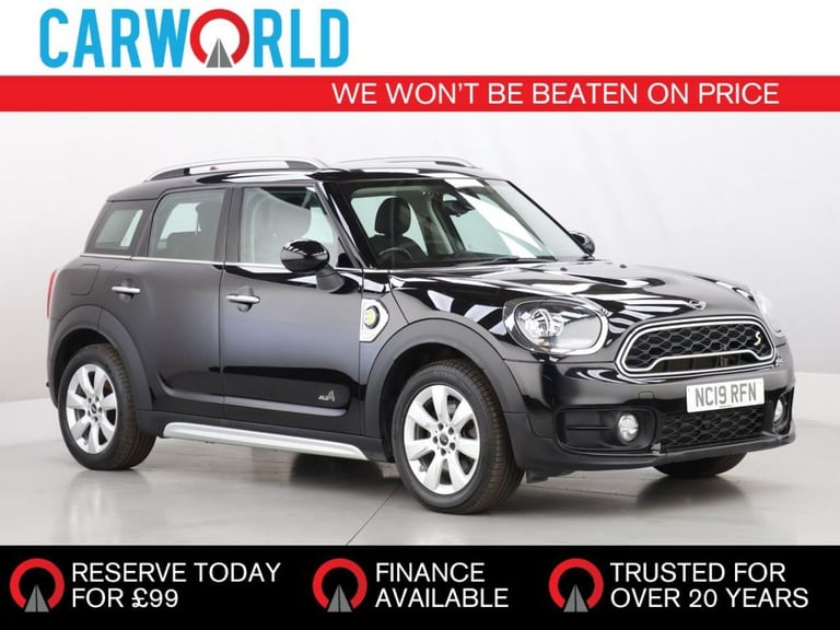 2019 MINI Countryman 1.5 7.6kWh GPF Cooper SE SUV 5dr Petrol Plug-in Hybrid Auto ALL4 Euro 6 (s/ ...