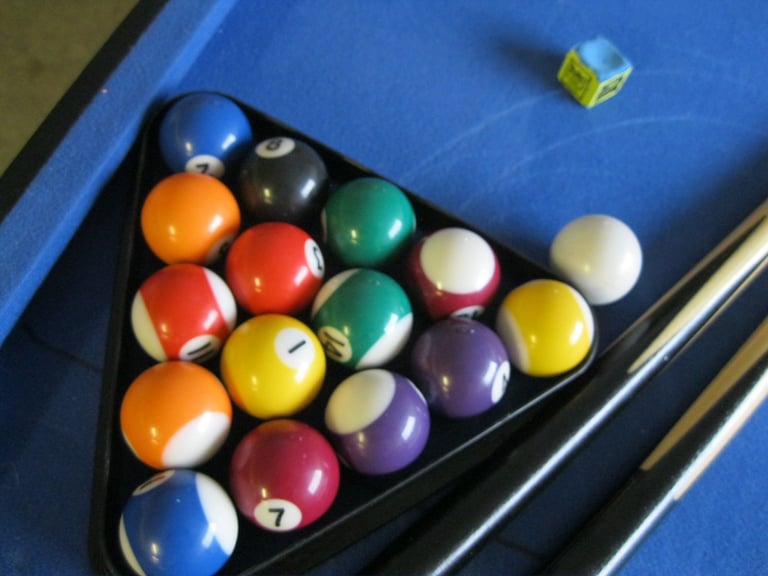 KIDS MULTI GAMES TABLE FOOTBALL SNOOKER POOL GREAT CONDITION GUNNISLAKE PL18 9NA