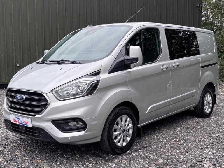 2022 Ford Transit Custom 2.0 320 Limited 6 Seater Crew Van Double Cab 5dr Diesel Auto L1 H1 Euro ...