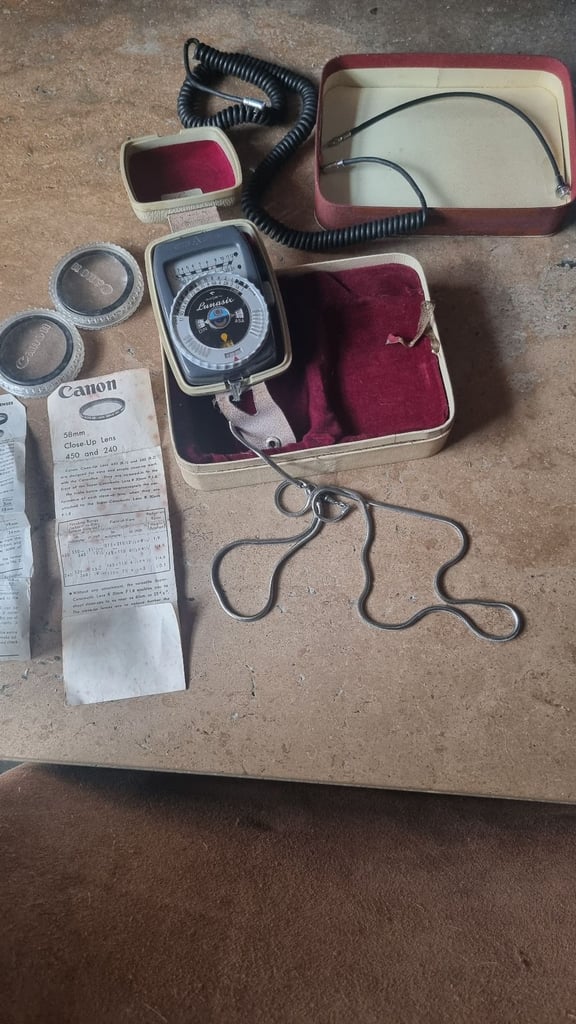 Canon Canonflex RM camera and case