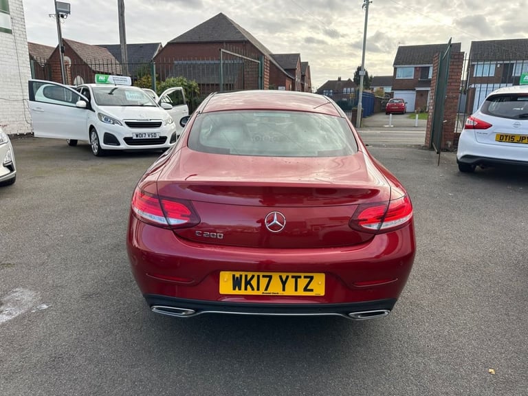 2017 Mercedes-Benz C Class C200 Sport Premium 2dr 9G-Tronic COUPE PETROL Automatic