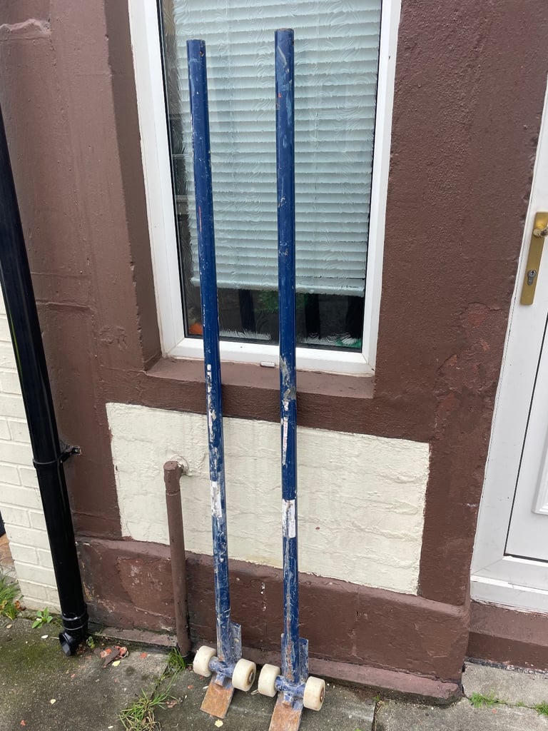 2 SHORT ROLLER CROWBAR