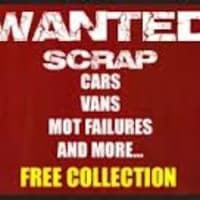Scrap cars, vans, 4x4, etc 