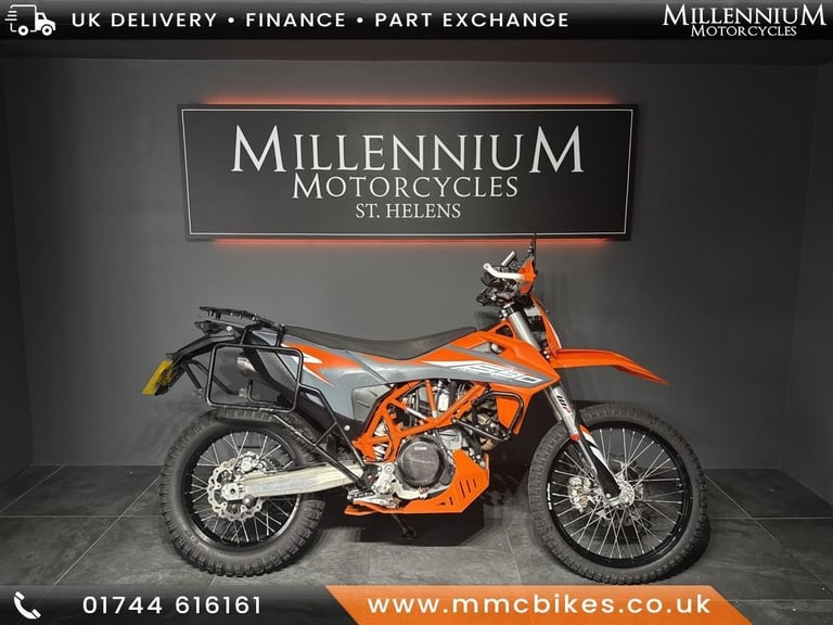 KTM 690 ENDURO-R. LUGGAE RACK. HEATED GRIPS. HAND GUARDS