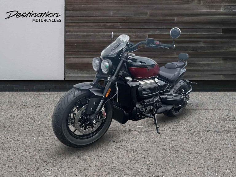 2025 Triumph Rocket 3 GT STORM Petrol black 6 Speed
