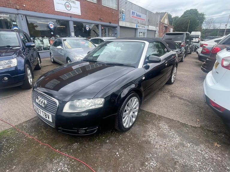 Audi A4 cabriolet 1.8 T (57) plate 