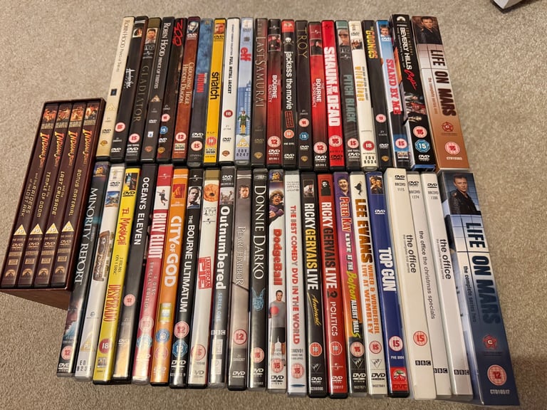 image for 50 DVDs for Sale 