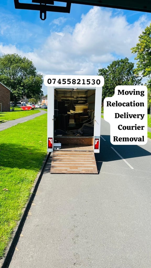 LOCAL 24/7 HOUSE MOVING LAST MINUTE MAN WITH LUTON VAN PROFESSIONAL FLAT PIANO BIKE DUMP REMOVAL