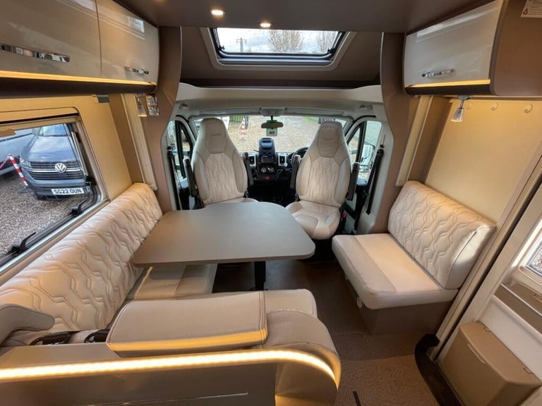Burstner limited 744 4 Berth 4 Belt End lounge 3850KG
