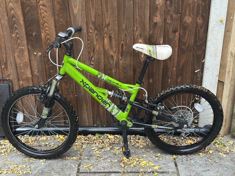 Apollo Spandex 20-Inch Full Suspension Bike For Sale